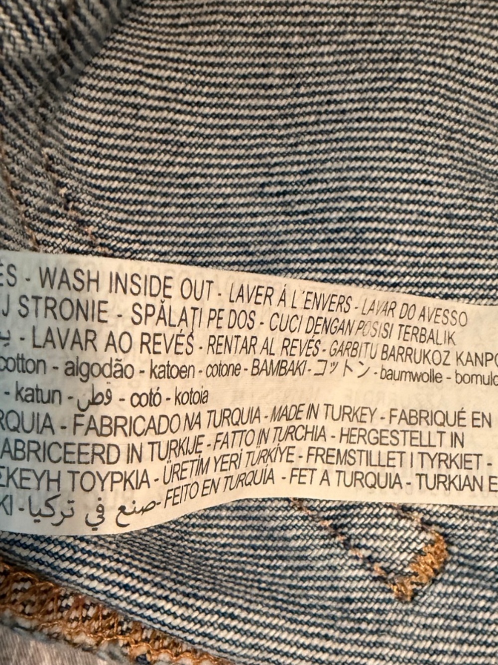 ZARA Paperbag High Waist Relaxed Fit Jeans - Size 0 - Picture 8 of 8